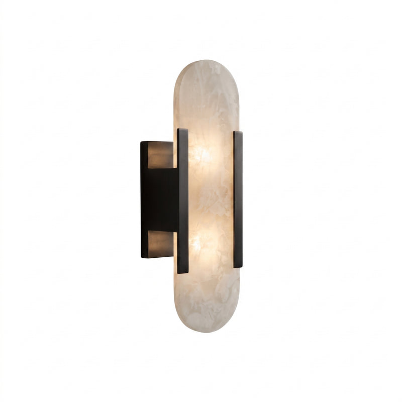 Applique Murale Aurora - Marbre Naturel, LED, Style Moderne