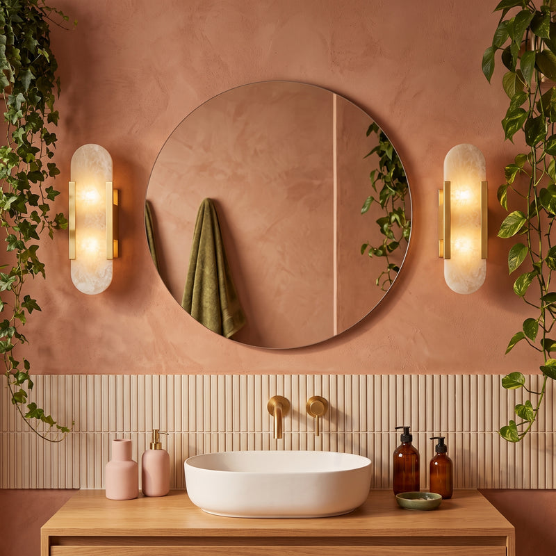 Applique Murale Aurora - Marbre Naturel, LED, Style Moderne