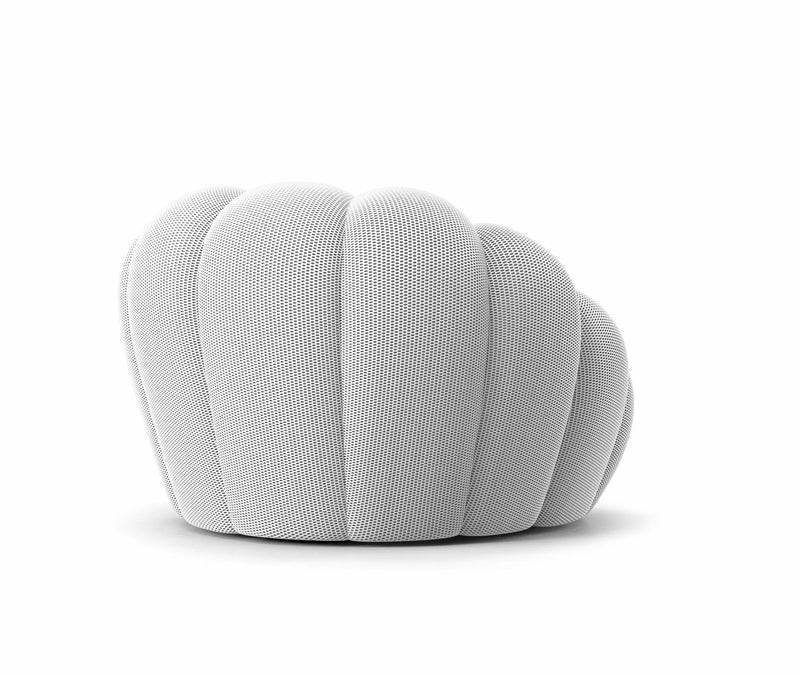 Lund Mini - Fauteuil Bubble Compressé Blanc