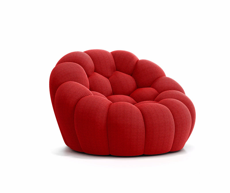 Lund Mini - Fauteuil Bubble Compressé Rouge